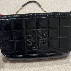 Tory Burch Patent Clutch